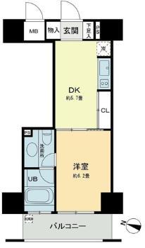 ベルファース本郷弓町間取り図