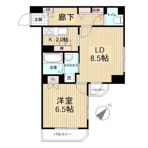 メゾンブロンシュ本駒込間取り図