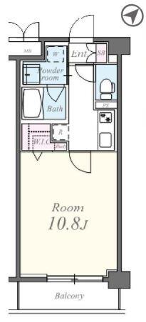 シャルマンミューズ間取り図