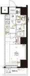 マーロ後楽園 間取り図