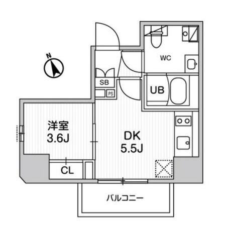 SYFORME江戸川橋（シーフォルム江戸川橋）間取り図