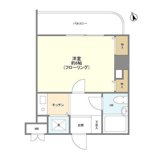 アドリーム文京動坂間取り図