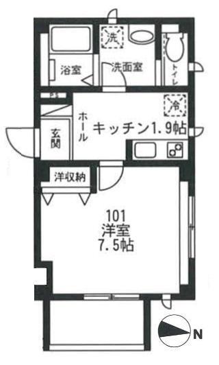 Raffine本郷（ラフィーネ本郷）間取り図