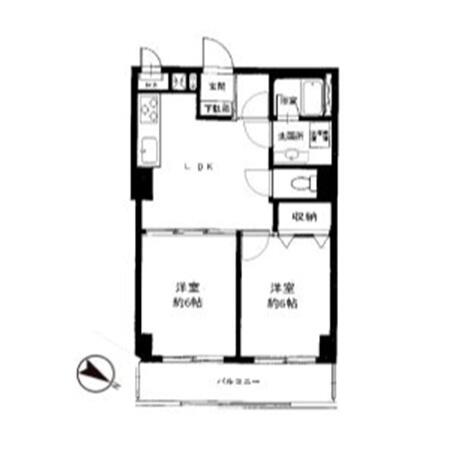 東建小石川マンション間取り図