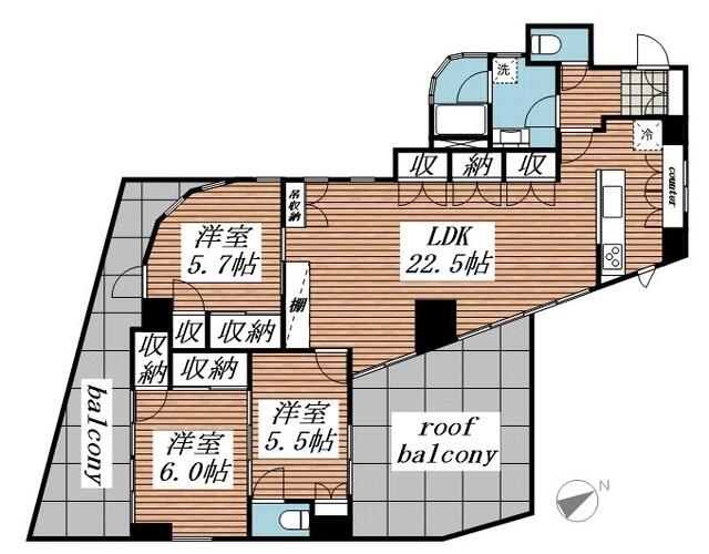 大和ビル間取り図