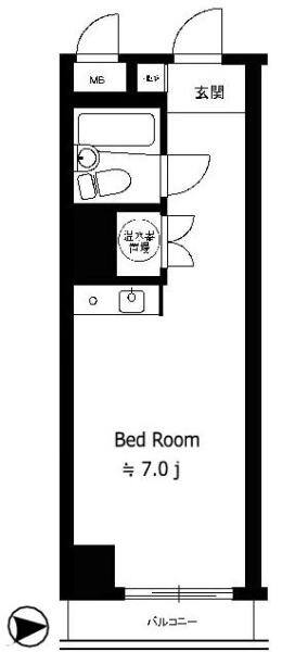 レガシー千駄木間取り図