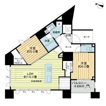 ヴェリテージ文京小石川間取り図
