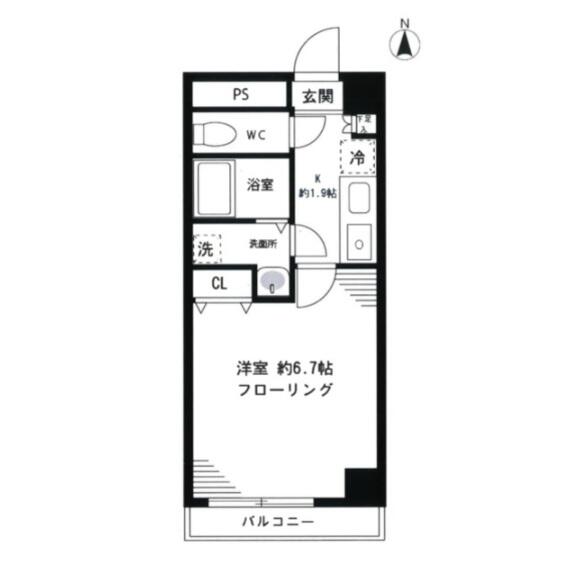 パティオ・デ本郷　～PATIO DE 本郷～ 103号室 間取り図