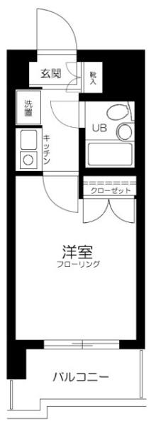 ドルチェ目白台 302号室 間取り図