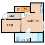 Creer白山間取り画像