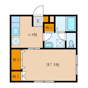 Excellent Espace（エクセレントエスパス）間取り図