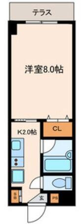 小石川ガーデンハウス 103号室 間取り図