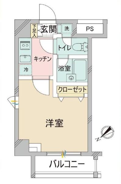 スカイコート茗荷谷壱番館 305号室 間取り図