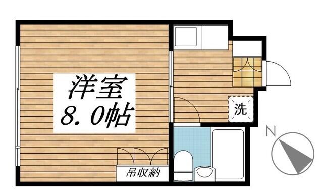 メゾン・ド・目白台 802号室 間取り図