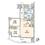 ルジェンテ小石川播磨坂 301 間取り図