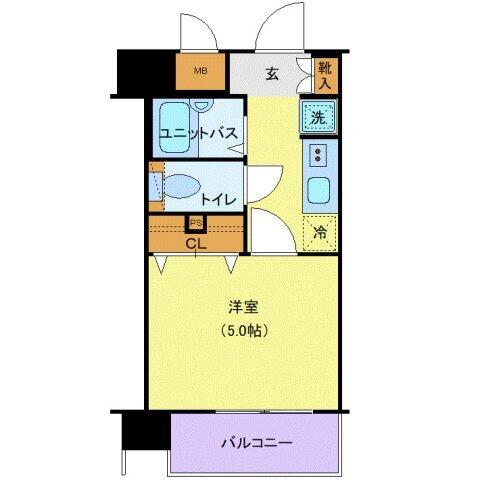 レジオス文京白山 302号室 間取り図