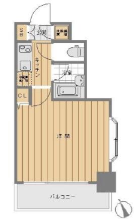 パレステュディオ小石川後楽園 301号室 間取り図