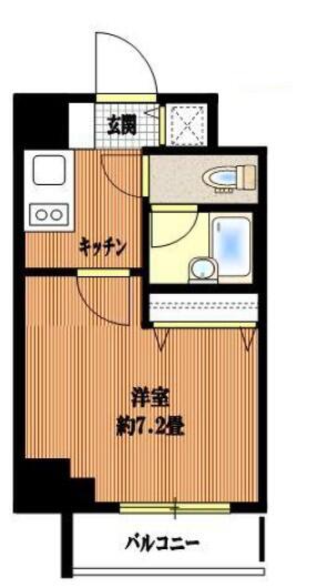 スカイコート茗荷谷壱番館間取り図