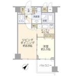 ダイナシティ文京根津間取り画像