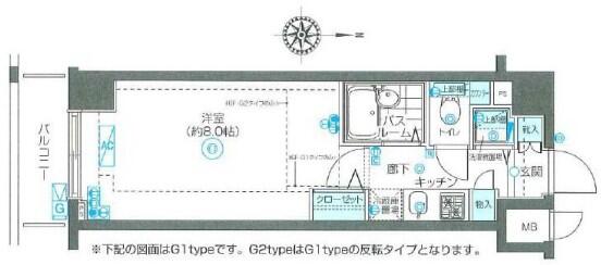 フェニックス本郷東大前 303号室 間取り図