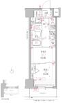 クレイシアIDZ江戸川橋間取り画像