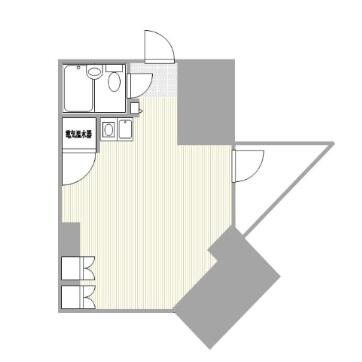 ライオンズマンション白山第3 201号室 間取り図