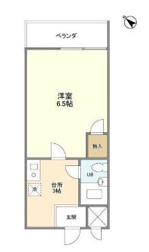 シティコート千駄木間取り図
