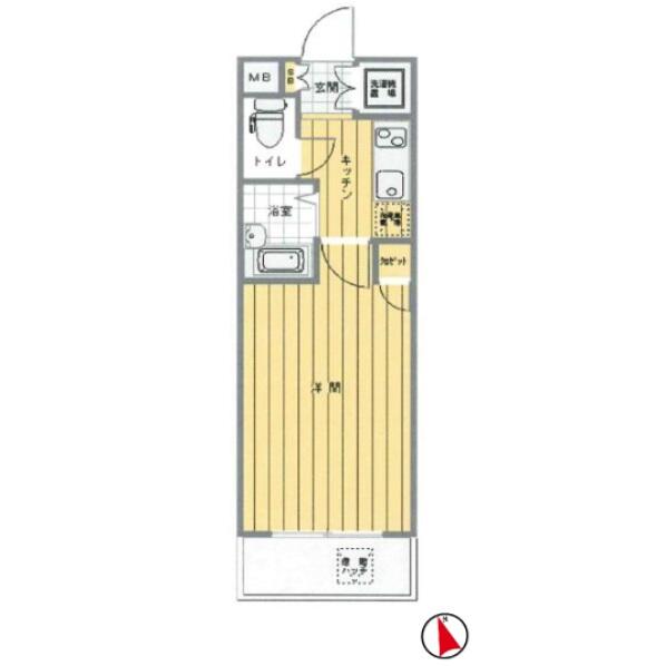 アーバイル本郷東大前 402号室 間取り図