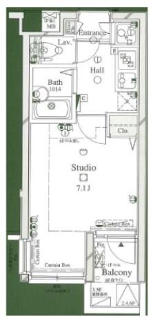 アーバイル本郷東大前 203号室 間取り図