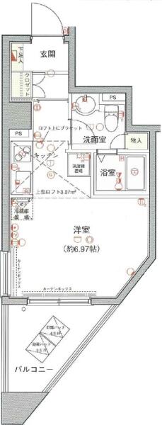 ラグジュアリーアパートメント文京千石#02 403号室 間取り図