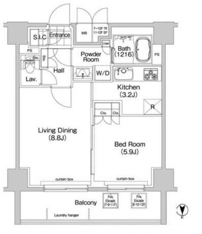 コンフォリア春日富坂間取り図