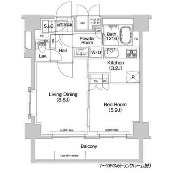 コンフォリア春日富坂間取り図