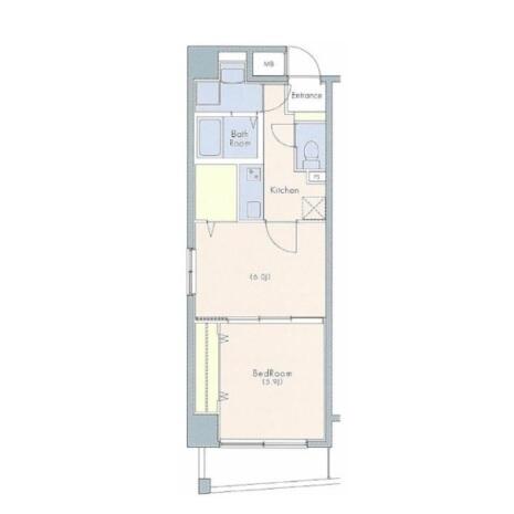 ルフェール文京 303号室 間取り図