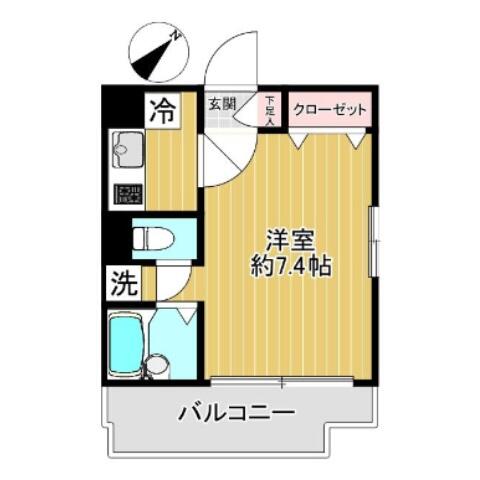 ステージグランデ文京大塚 1005号室 間取り図