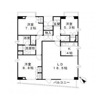 小石川コート 402号室 間取り図