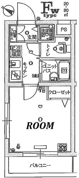 スカイコート文京大塚間取り図