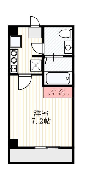 第一金井ビル 302号室 間取り図