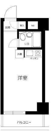 パレ・ドール本郷 403 間取り図