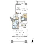Brillia本郷弓町間取り画像
