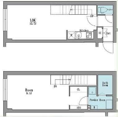 LEGALAND小石川5丁目 401号室 間取り図