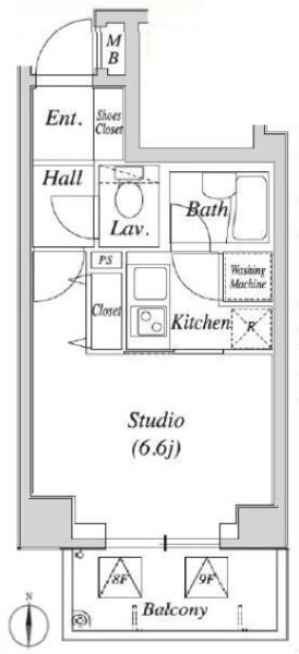 パレステュディオ文京音羽間取り図