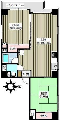 白山井口ビル間取り図