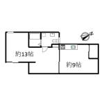 目白台1丁目 1F 間取り図