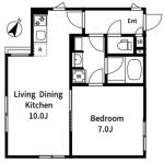 ミオテゾーロ千石 201 間取り図