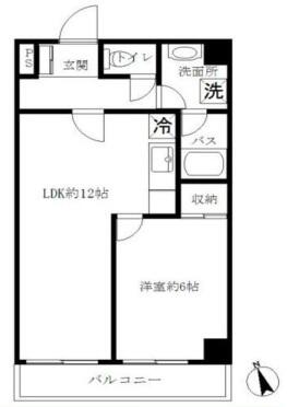 ヒルトップ小石川 305号室 間取り図