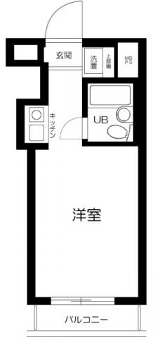 TOP本郷（トップ本郷） 307号室 間取り図