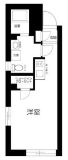 ES-Grande文京白山 2F号室 間取り図