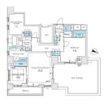 パークホームズ文京白山ヒルテラス 503 間取り図