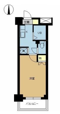 スカイコート文京白山第3 107号室 間取り図