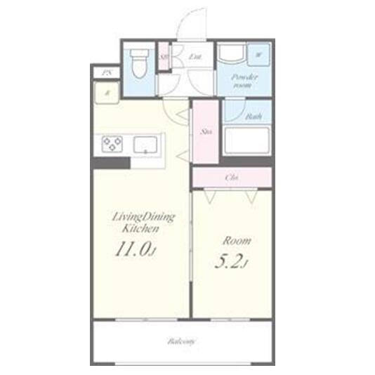 Felicite -フェリシテ- 202号室 間取り図